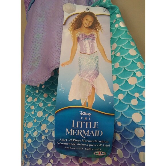 NWT Little Mermaid Dress and Necklace - Picture 3 of 7
